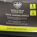 AUTO DRIVE Heavy Duty Deep Tray Car Floor Mats Set of 6