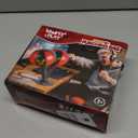 Desktop Punching Bag with Double Suction Cup Base for Stress Relief, Upgraded Spring & Durable Tabletop Boxing Ball for Office or Home, Fun Gift for Men, Women & All Ages (Black/Red)