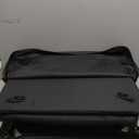 Dream On Me Travel Light Baby Playard with Zipper Access Door, Breathable Mesh Sides with Soft Comfortable Mattress, Easy Fold Design with Travel Carry Bag, Compact Space Saving Design - Black