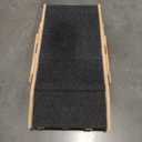 Dog Ramp for Bed with Rails, 64" Long Foldable Pet Ramp for Small Large Dogs, Dog Ramps for High Beds with Safety Side Railng, 6 Adjustable Heights 24" to 30" Up to 220LBS (Gray, 64" X 17inch)