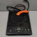 Mueller RapidTherm Portable Induction Cooktop Hot Plate Countertop Burner 1800W, 8 Temp Levels, Timer, Auto-Shut-Off, Touch Panel, LED Display, Auto Pot Detection, Child Safety Lock, 4 Preset Programs