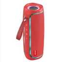 Bluetooth Portable Speaker,Wireless Bluetooth Speakers V5.1USB Card,Micro SD Card,Bluetooth Speaker with Lights,Wireless Speakers with Bluetooth for Outdoor,Indoor,Travel,Beach,Camping (Red)