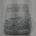 ITSOFT Plush Bathroom Rug 59x21, Absorbent Machine Washable Non Slip Chenille Bath Mats, Quick Dry Bathmat, Bath Rugs for Bath, Shower, Bedroom, or Door Mat, Spa Blue