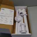 Solar Pool Fountain for Above and In-ground Pools, with 10-Color Lights and Auto Light Sensing Pool Sprinkler Fountain 360° Adjustable Dual Spray High Pressure Pool Waterfall