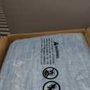 RUGSREAL Living Room Area Rug 9x12 Washable Rug Non-Slip Stain Resistant Modern Abstract Bedroom Rug Contemporary Throw Floor Carpet for Dining Room Solid Area Rug for Home Office, Light Blue