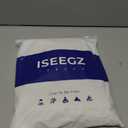 ISEEGZ 30" Men's Linen Pants Casual Dress Pants Drawstring Lightweight Business Trousers with 4 Pockets Beach Summer XL