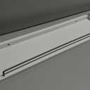 22 inches Long Floating Shelves, Bathroom Decor Shelves Over Toilet, Farmhouse Wall Shelves for Living Room, Bedroom, Picture Frames, Plants, Kitchen, Set of 2 (White)