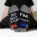 2 x Stocking Stuffers for Men Teen Boys Adults Christmas Gifts Birthday Gifts for Him Husband Boyfriend (One Size, Game Socks2)