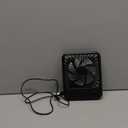 Koonie USB Desk Fan, Strong Wind Ultra Quiet Small Personal Fan with 180 Tilt Folding and 3 Speeds Adjustable, USB-C Corded Powered Mini USB Fan for Office Desktop Bedroom, NO BATTERY