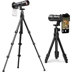 MIAO LAB 20-60X Zoom Telephoto Lens, High Power Telephoto Mobile Cell Phone Lens with Tripod & Universal Phone Clip, for iPhone 16/15/14/13 Series, Samsung, Android Phone and Most Smartphone
