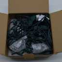 Brightown C7 Christmas Lights Outdoor 25 Feet Warm White Christmas Lights String Green Wire for Room Roofline House Garden Patio Backyard Cafe Party Xmas Home Decorations, 25 Clear Bulbs