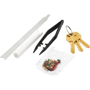 Prime-Line E 2400 Re-Keying Kit  Re-Key a Lock Kit with Pre-Cut Keys for Rekeying all your Locks to One Key, For Kwikset Brand Locks, 5-Pin Style Locks (1 Kit), Brass