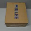 MIULEE Velvet Curtains 84 inches 2 Panels - Luxury Blackout Curtains for Bedroom Living Room Thermal Insulated Super Soft Window Drapes Rod Pocket & Back Tab, Olive Green, W52 x L84 inches