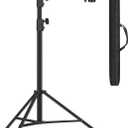 Photography Light Stand Heavy Duty Tripod, Sdfghj 9.2 ft/110''/280cm Aluminum Lighting Stand for Relfectors Photographic Portrait, Softbox, Umbrella, Strobe Light, Flash, Ring Light, with Carry Bag