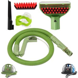 Upgraded 1400B Little Green Machine Hose and Handle for Bissell 1400B 1425 1400M 3353 3369 Replacement Parts 5.3in Cleaning Brush, Cleaning Tool, Gap Brush, Cleaning Hose Component Part Number 2037152