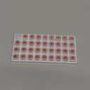 Gngzyte Mechanical Gaming Keyboard Red Switches, 3 Pin 50gf RGB SMT Linear Switch, Dustproof and Waterproof Switch (Red, 36PCS)