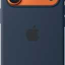 Apple iPhone 17 Pro Silicone Case with MagSafe and Camera Control: Lightweight Phone Case, Wireless Charging Compatible, Smooth Matte Finis, Midnight