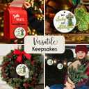 SOL VIBES Christmas Irish Ornament 2025 - Irish Blessing, Irish Cross, Lucky Leprechaun, Gifts for Irish Family Men Women, Green Shamrock Xmas Decoration - Hanging Decor for Christmas Tree