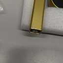 FENNIO Vanity Mirror with Lights - 15"x12.6" LED Lighted Makeup Mirror, Large Makeup Mirror with Lights, Touch Screen with 3-Color Lighting, Dimmable, for Vanity Desk Tabletop, Bedroom Gold