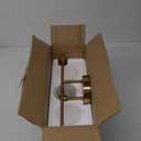 Bathroom Light Fixtures 2023 Upgrade, 3-Light Brushed Gold Bathroom Vanity Light, Gold Bathroom Lights Over Mirror with Clear Glass Shade, Bathroom Wall Sconces for Mirror Bedroom Living Room Hallway