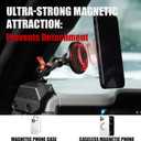 Mabett Magnetic Phone Holder for Ford Bronco 2026 2021-2025, Adjustable Angles 360Phone Mount for Bronco Accessories
