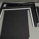 Impresa Jigsaw Puzzle Display Frame Kit - 2-Pack 20x27 in Black - Easy Snap-Together Puzzle Board Backing - Versatile Wall Hanging & Art Display - Fits 1000 Piece Frame