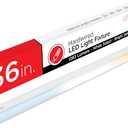 UltraPro 36 inch Hardwired Under Cabinet Lights, 3 Color Settings - 2700K/4000K/5000K - Warm White, Cool White, and Daylight, Under Cabinet Lighting, Dimmable Under Counter Lights for Kitchen, 45369