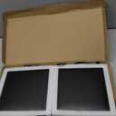 2PCS Clear Gift Boxes Transparent Gift Cake Box, 6.8 * 6.8 * 11.5 inch Transparent Display Case Gift Boxes with Base, Lid & Ribbon for Wedding, Birthday, Christmas, Thanksgiving, Party