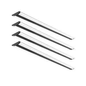 FAITHSAIL 8FT LED Shop Light, 110W LED Wraparound Ultra Slim Strip Lights, 12600 Lumens, 5000k Garage Lighting, 8 Foot Strip Light for Office, Workshop, Fluorescent Version Replacement, 4 Pack