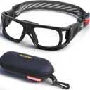 "N/A" Sports Goggles Glasses Men Racquetball Basketball Football Eyewear Protective Glasses Shock Collision Lens Replaceable