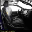 Covertopia Chevy Colorado and GMC Canyon Seat Covers, fit for 2023 2024 2025 Colorado and Canyon Crew Cab (Black)