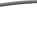 Moen Triva Matte Black Adjustable 48 to 72-Inch Curved Shower Curtain Rod, CSR2169BL