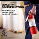 Kidde Commercial-Grade Fire Extinguisher for Office, Schools, Rechargeable, 2A10BC