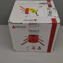 Tree Nest Christmas Tree Stand Base Xmas Modern Tree Metal Holder Stand for Real Tree Fits up to 8.5ft FamilyWhite