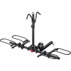 Young Bike Rack Hitch for Car - 200LB 2-Bike Rack Hitch Mount Platform Style Hitch Bike RackSmart Tilting & Easy Fold for Car SUV with 2 Inch ReceiverBike Carrier Fits Up to 5-inch Fat Tire