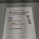 Dry Erase Magnetic Calendar for Refrigerator, 3 Pack- Monthly & Weekly & Daily Planner Magnet Whiteboard for Fridge Wall Door - Shopping, Meal/Menu, To Do List, Family Schedule Planning Board, 14"x11"