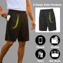 Ultra Performance Mens Basketball Shorts 5 Pack Athletic Gym Short 5XL