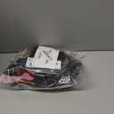 rabbitgoo Dog Harness No Pull with 2 Leash Clips, Adjustable Soft Padded, Reflective Oxford No Choke Pet Vest with Easy Control Handle for Medium Sized Dogs, Black, M