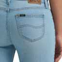 Lee Women's Legendary Straight Capri Jean (Blue, M)