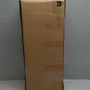 Architectural Mailboxes Franklin Post Mount Mailbox, Black with Silver Accents, FM110BEC