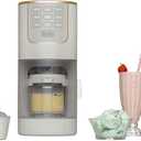 BLACK+DECKER Perfect Pint Ice Cream Maker for Homemade Frozen Treats, Gelato, Sorbet, Milkshakes, Frozen Yogurt, Light Ice Cream, Mix-Ins, Dairy-Free, Keto-Friendly Dessert Machine