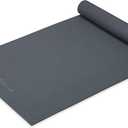 Gaiam Yoga Mat - Premium Solid Thick Non Slip Exercise & Fitness Mat for All Types of Yoga, Pilates & Floor Workouts