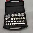 72PCS JIC Cap and Plug Set, 37 Degree Flare Threads Hydraulic Hose Fittings, Carbon Steel, Size 4 6 8 10 12 16