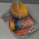 Homienly Wheat Straw Plates and Bowls Sets, 20 PCS Dishes Dinnerware Sets,Unbreakable Microwave and Dishwasher Safe Dish Set, Reusable Kids Plates and Bowls Sets for Kitchen, Outdoor, RV (Multicolor)