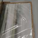 HOURIA Large Watercolor Misty Green Mountain Framed Canvas Wall Art, Neutral Brush Stroke Wall Decor, Modern Landscape Artwork, Nature Minimalist Art Print for Living Room,Bedroom,Office-16 x24 x3