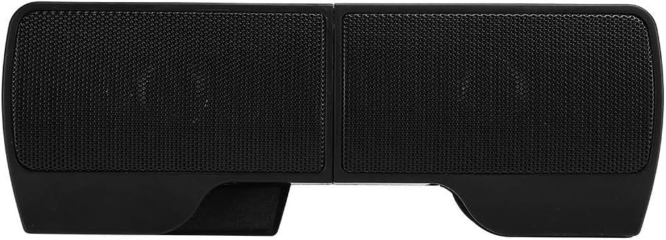 Estink Laptop Speakers,Clip Screen Bar Speaker,Mini Desktop Portable 2.0 Speakers,USB Powered,3.5mm Audio Interface,ABS Material Durable with Clips,for Desktop Computer Monitors,Laptops,Flat Panel TV