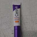 CeraVe Skin Renewing Vitamin C Eye Cream, Vitamin C, Hyaluronic Acid, Ceramides & Caffeine, Under Eye Cream For Dark Circles and Puffiness, Fragrance Free & Ophthalmologist Tested, 0.5 Fl. Oz
