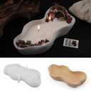 Irregular Storage Bowl Candle Vessel Silicone Mold Succulent Flower Pot Planter Concrete Mold Plaster Cement Clay Resin Mould