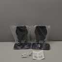 XLTTYWL Orbi WiFi 7 Wall Mount Kit for Net Gear Nighthawk RS200, RS280S,RS300, RS500, RS600, RS700S and Orbi Orbi WiFi 7 970,770,870,370 Series (Black, 2 Pack)