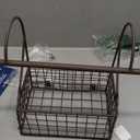 DII Rustic Farmhouse Bathroom Dcor, Metal Storage, Small Towel Bar, Rustic